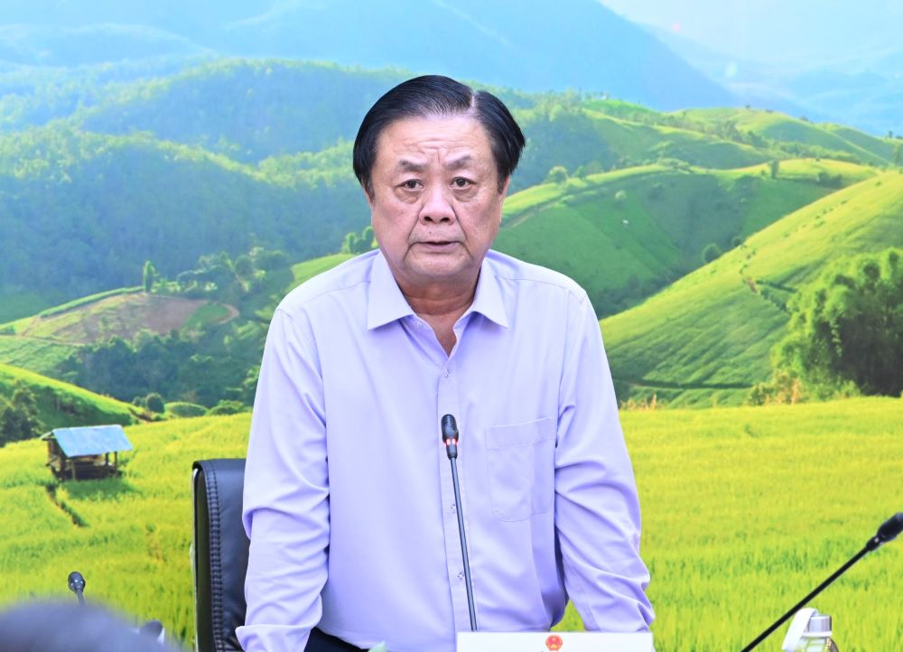 Bộ trưởng Lê Minh Hoan: "Rất cần một cơ chế phối hợp hiệu quả giữa các Bộ, ngành, địa phương trong việc điều phối các hoạt động chung ngành lúa gạo".
