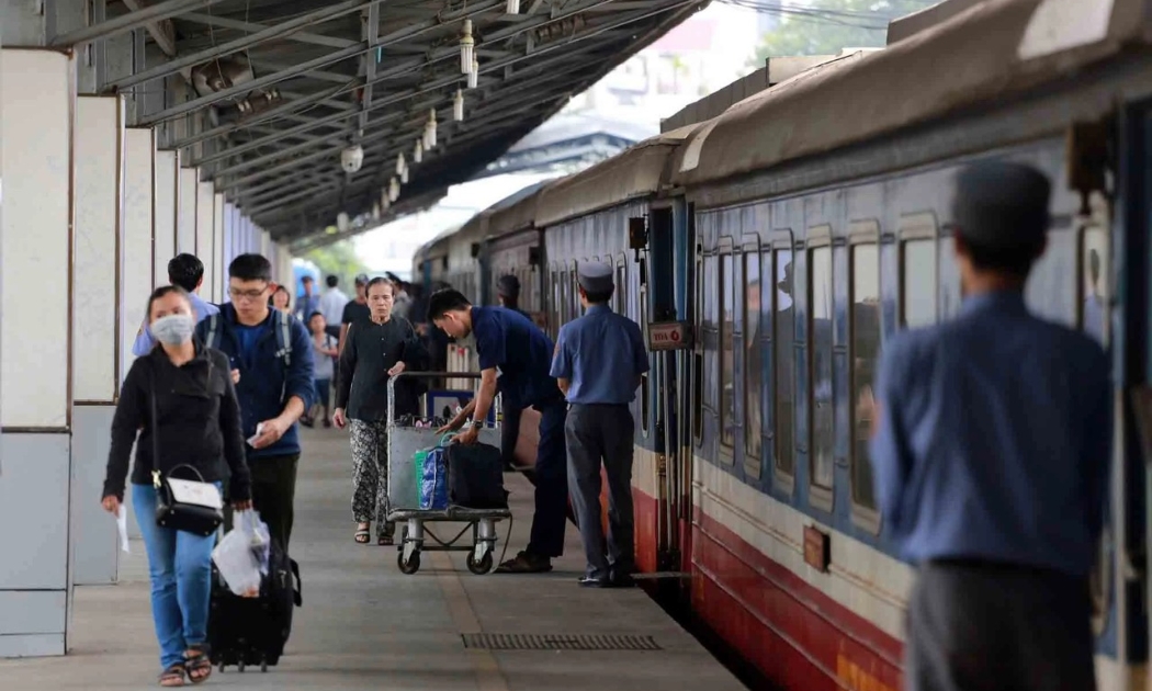 Đường sắt tăng nhiều tàu khách, giảm giá vé dịp lễ Quốc khánh 2/9. Ảnh minh họa.