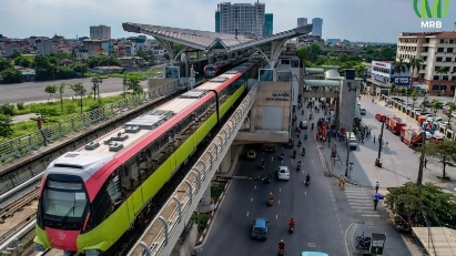 Nhon-Hanoi Railway Station metro line to start commercial operation on August 8
