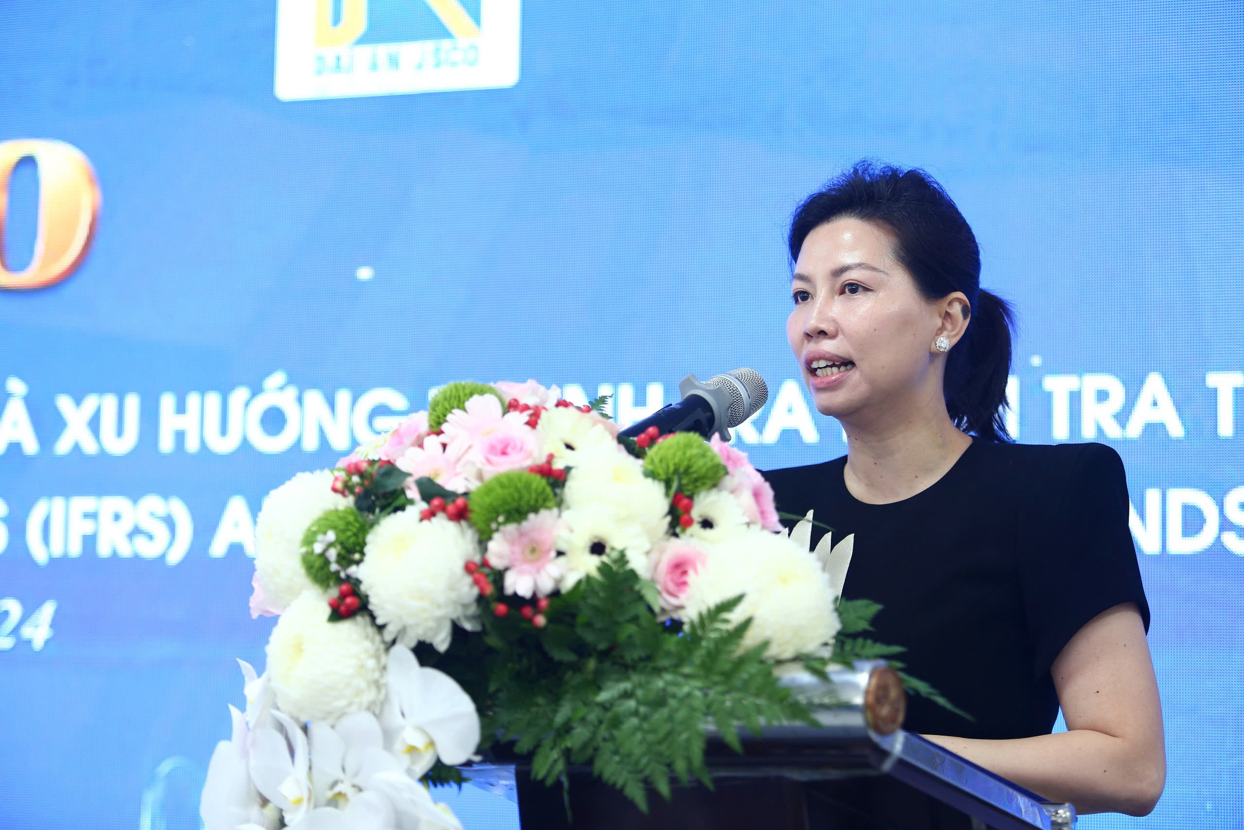 Bà Tường Quỳnh Hương, Phó Tổng giám đốc Công ty cổ phần Đại An, cho biết Đại An sẽ thường xuyên tư vấn, hỗ trợ doanh nghiệp thực thi các quy định của pháp luật.