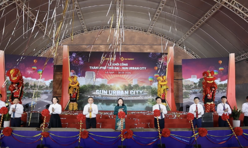 Khởi công Đô thị thời đại 35.000 tỷ đồng