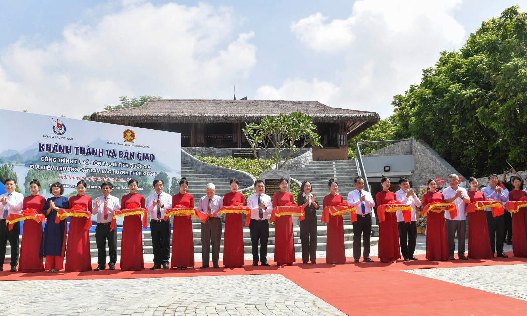 Khánh thành công trình tu bổ, tôn tạo Di tích lịch sử quốc gia Địa điểm Trường dạy làm báo Huỳnh Thúc Kháng.