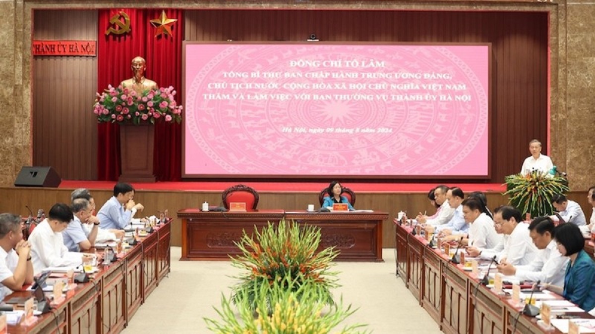 Tổng Bí thư, Chủ tịch nước Tô Lâm: 