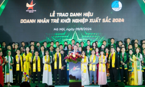 Công bố 86 doanh nhân trẻ khởi nghiệp xuất sắc 2024