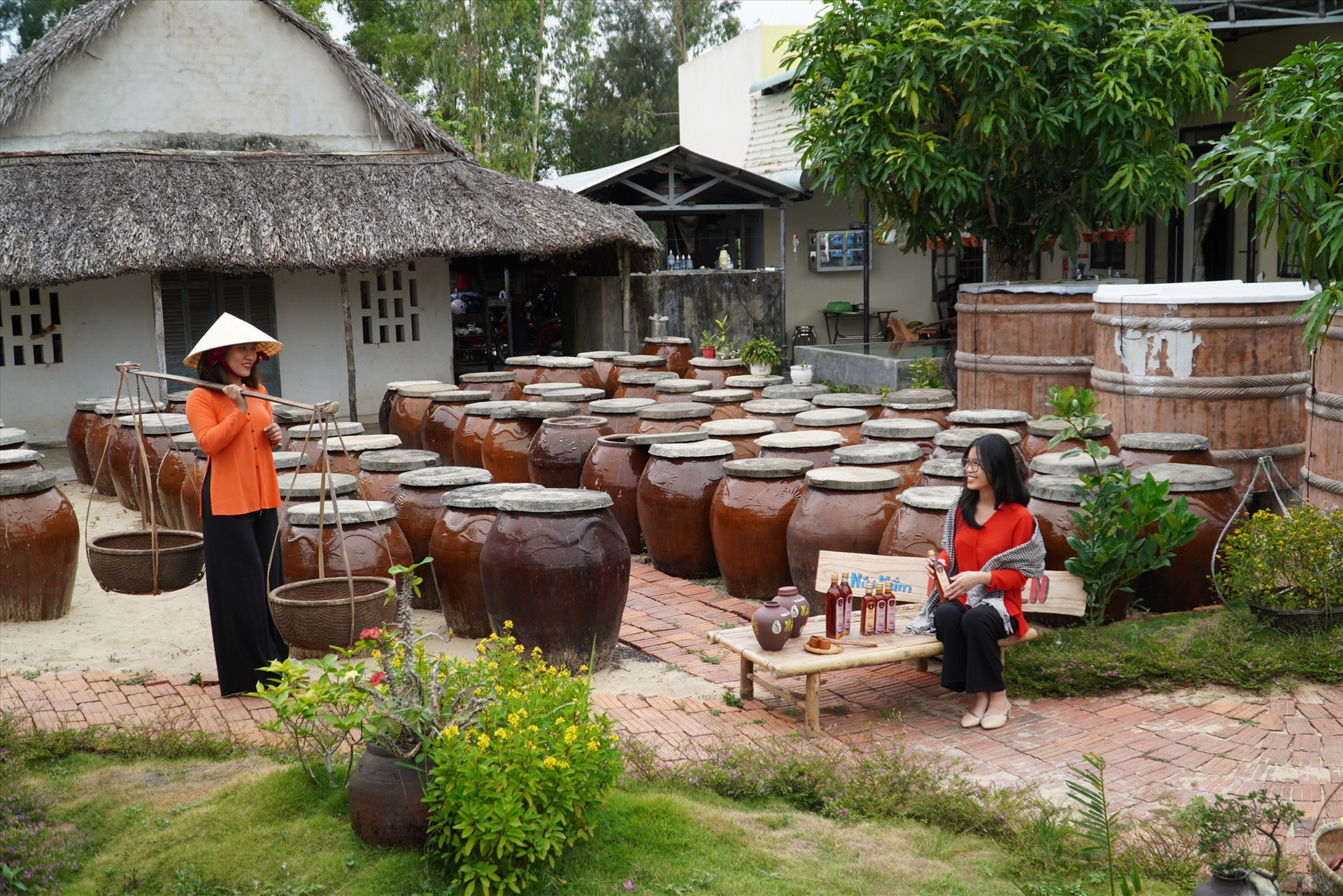 Từ một vùng biển hoang sơ, làng chài Cửa Khe đã hình thành các điểm lưu trú về đêm và thưởng thức đặc sản địa phương.
