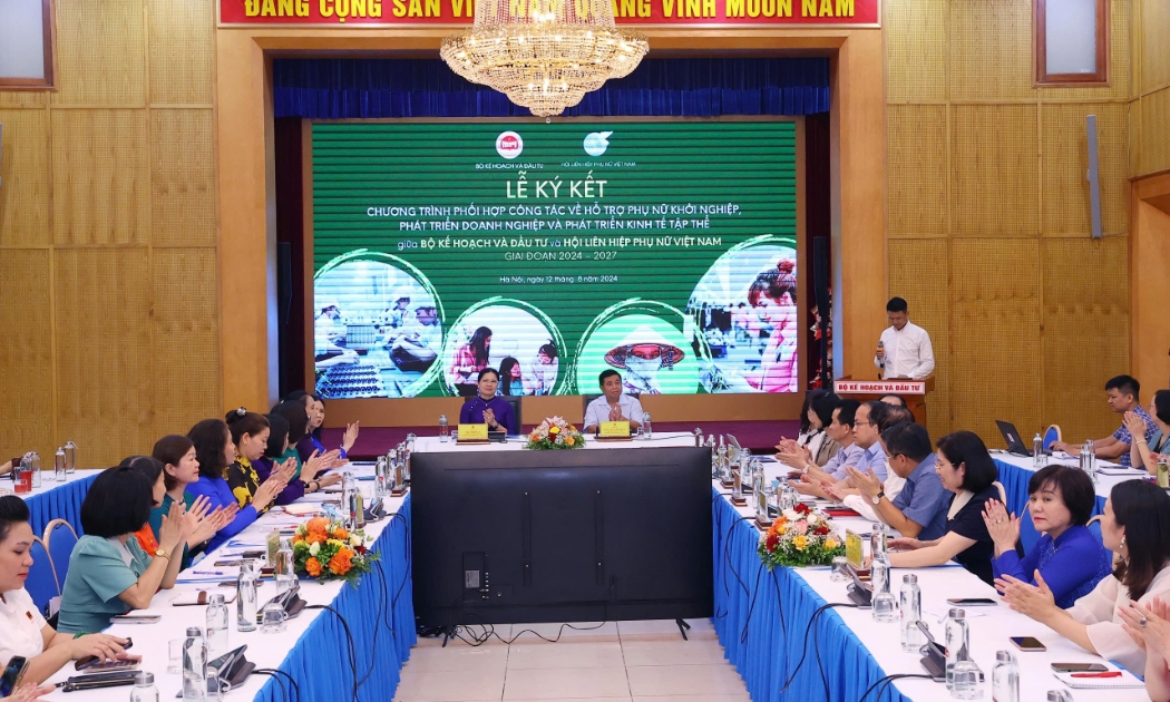 Chương trình phối hợp công tác giữa hai bên giai đoạn 2024-2027 sẽ tập trung vào 4 nội dung chính. Ảnh: MPI.