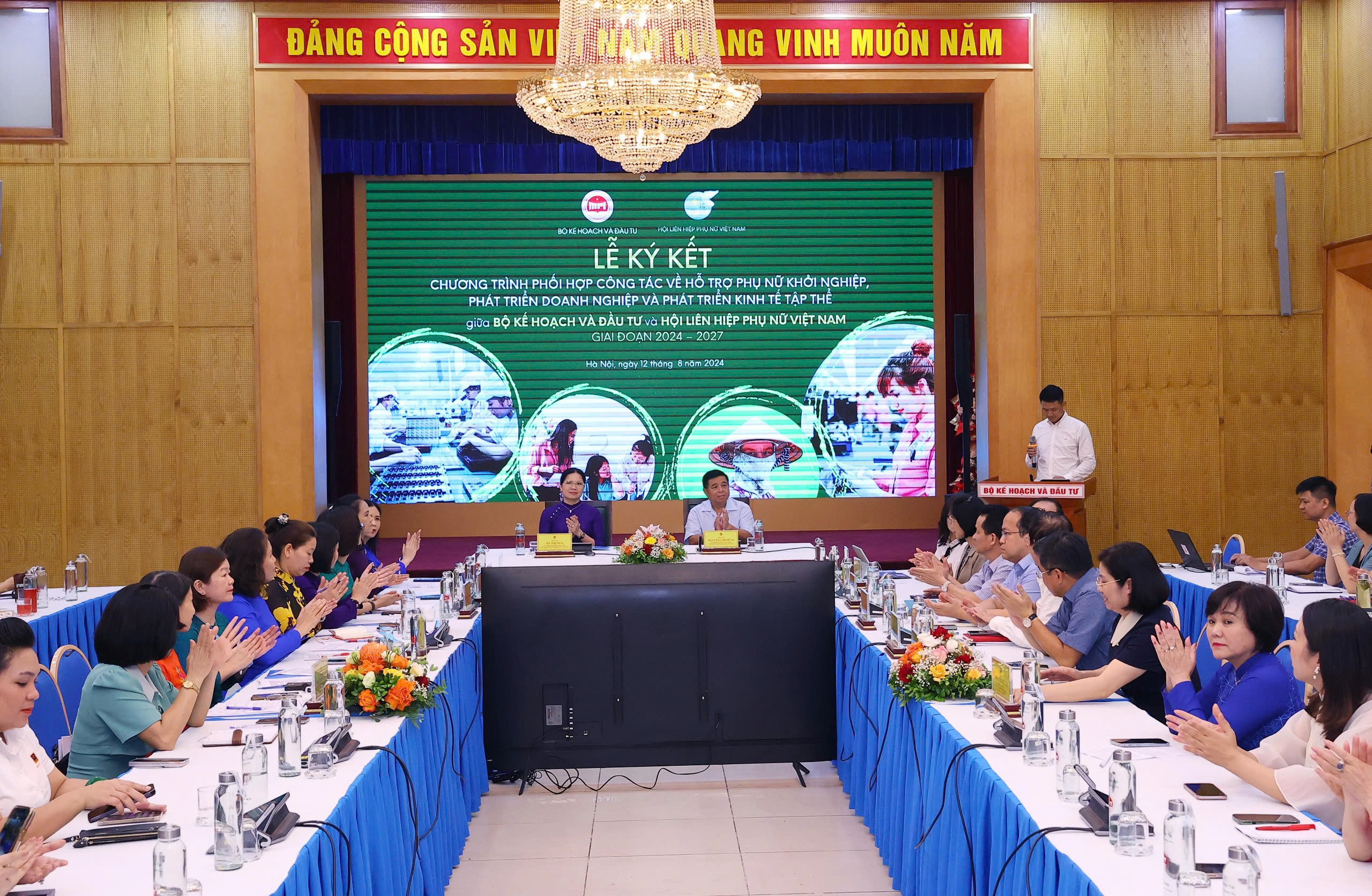 Chương trình phối hợp công tác giữa hai bên giai đoạn 2024-2027 sẽ tập trung vào 4 nội dung chính. Ảnh: MPI.