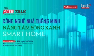 The WISE Talk với chủ đề “Công nghệ nhà thông minh nâng tầm sống xanh” sẽ được phát sóng vào hồi 9:00 ngày 14/8/2024 trên trang chủ VnEconomy và Fanpage VnEconomy.