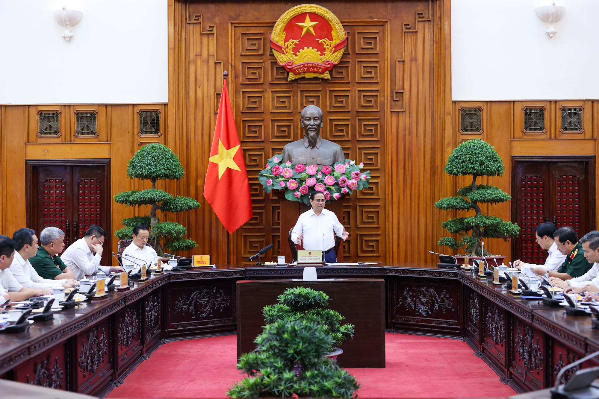 Quang cảnh cuộc làm việc. Ảnh: VGP