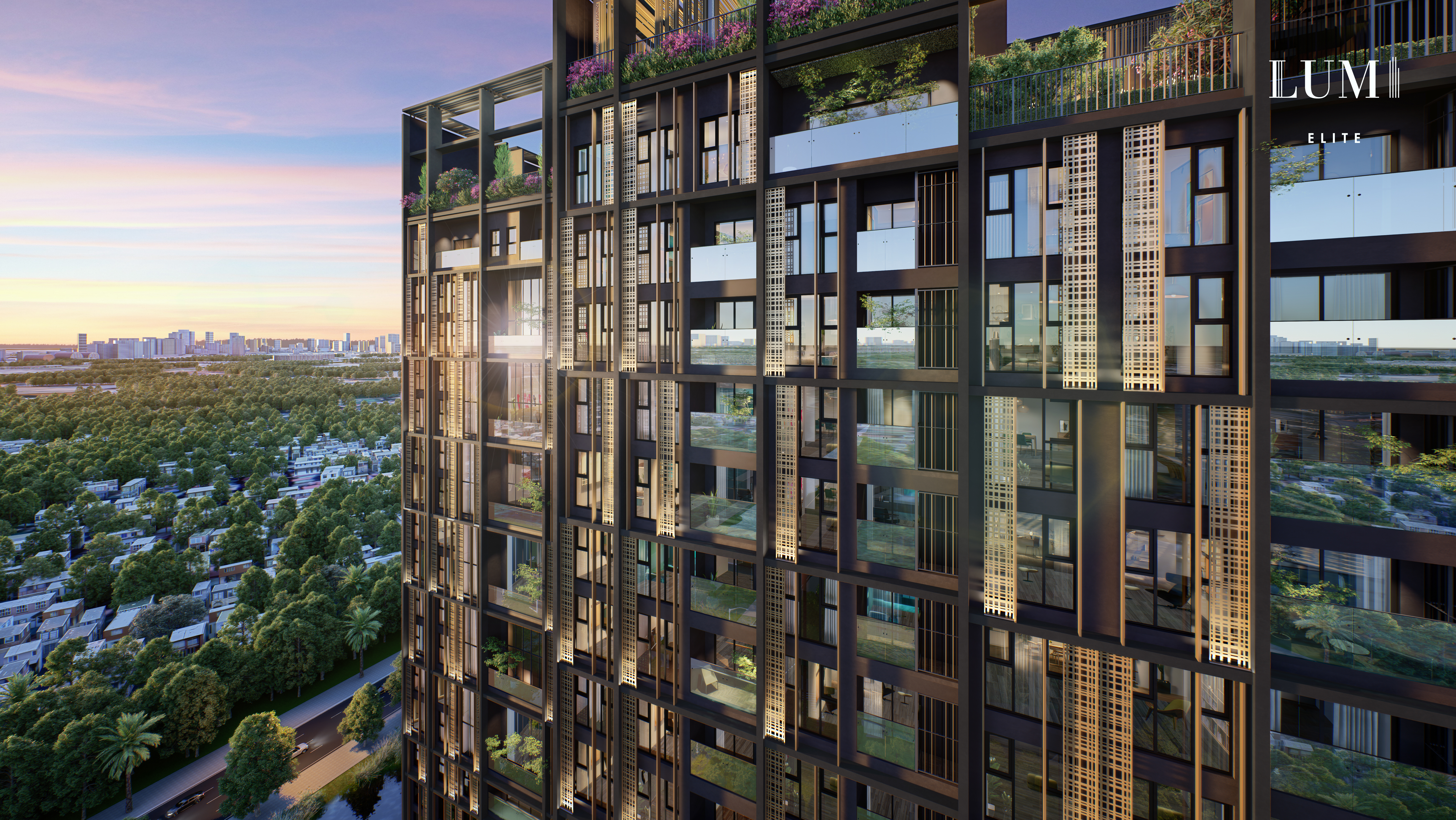 The fa&ccedil;ade of Lumi Hanoi. The project has seen strong demand, with about 97 per cent of the more than 3,200 available units booked during the launch of the first two phases.