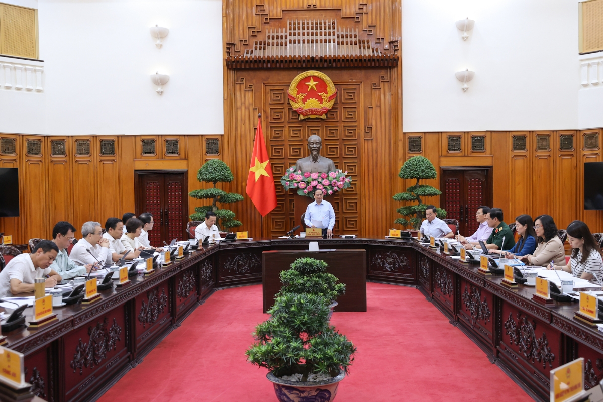 Quang cảnh cuộc họp - Ảnh: VGP