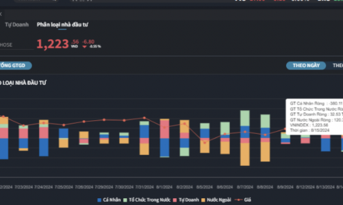 Thanh khoản sụt giảm mạnh, nhà đầu tư cá nhân bán ròng gần 500 tỷ