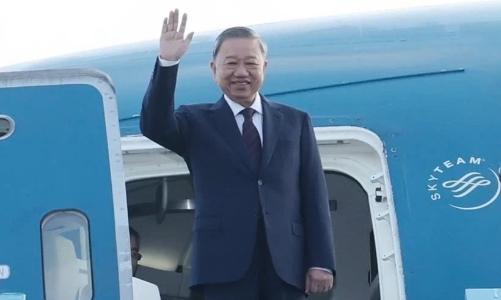 Tổng Bí thư, Chủ tịch nước Tô Lâm và Phu nhân lên đường thăm cấp Nhà nước tới Trung Quốc