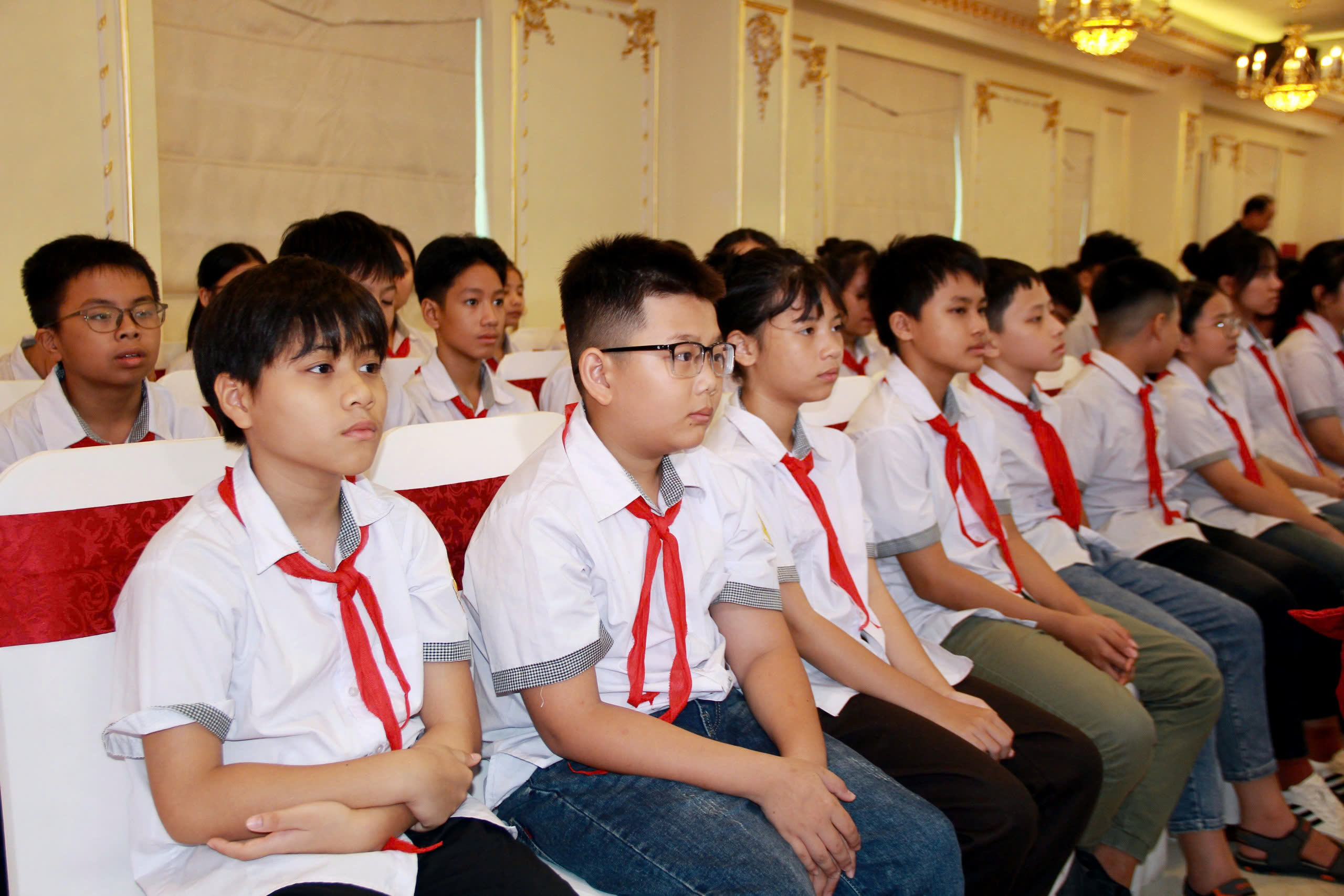 Diễn đàn có sự tham gia của 64 trẻ em đến từ 8 huyện, thành phố, đại diện cho gần 954.000 trẻ em trên địa bàn tỉnh Thanh Hóa