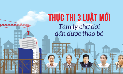Thực thi 3 luật mới: Tâm lý chờ đợi dần được tháo bỏ