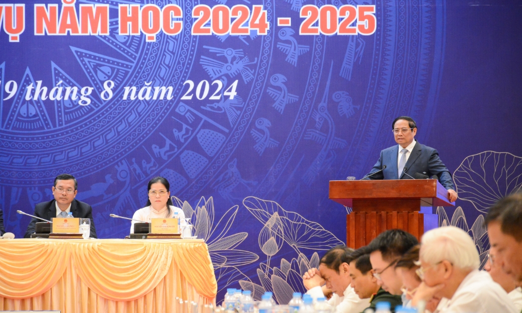 Thủ tướng Phạm Minh Chính nhấn mạnh giáo dục đào tạo có vai trò đặc biệt quan trọng.