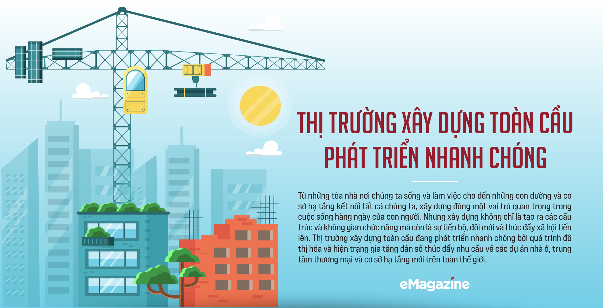 Thị trường xây dựng toàn cầu phát triển nhanh chóng - Ảnh 1