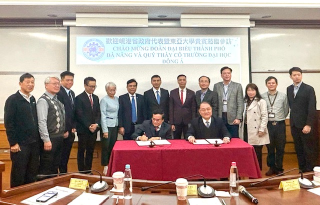 Đại học Đông Á ký kết đào tạo nhân lực chất lượng cao với các tổ chức nước ngoài.