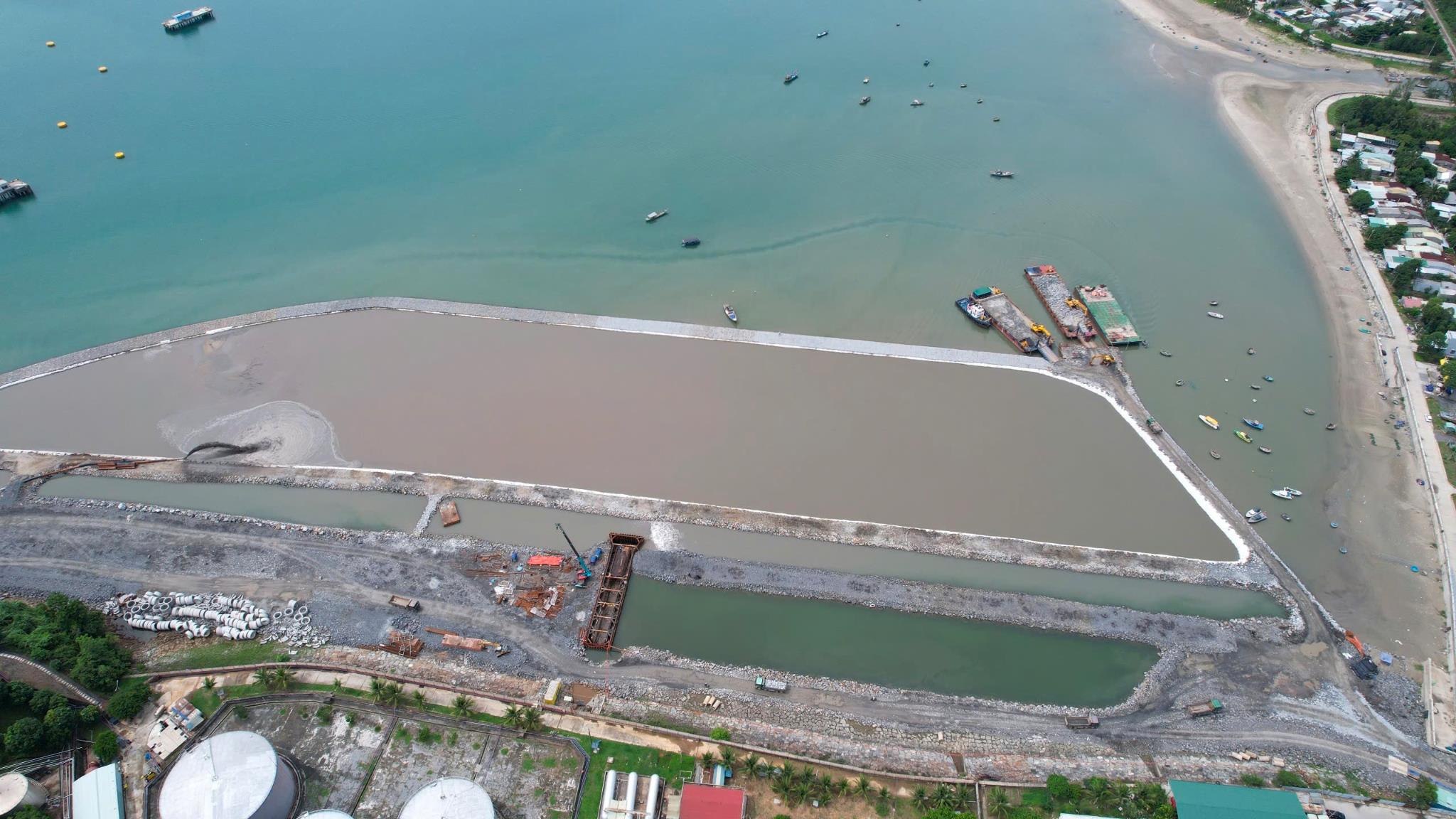 Cảng Liên Chiểu đang trong quá trình triển khai xây dựng.