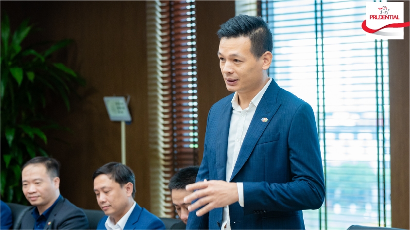 &Ocirc;ng Vũ Anh T&uacute; - Gi&aacute;m đốc C&ocirc;ng nghệ tập đo&agrave;n FPT hy vọng FPT kết nối c&ugrave;ng Prudential l&agrave;m được nhiều việc hơn cho kh&aacute;ch h&agrave;ng của hai b&ecirc;n v&agrave; người d&acirc;n Việt Nam.