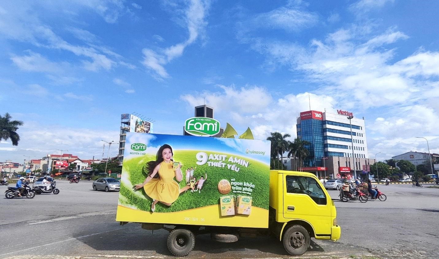 Hình ảnh “Chuyến xe ngon khỏe trăm phần” trở nên gần gũi với người tiêu dùng nhờ hương vị sữa đậu nành thơm ngon và chuỗi hoạt động thú vị.