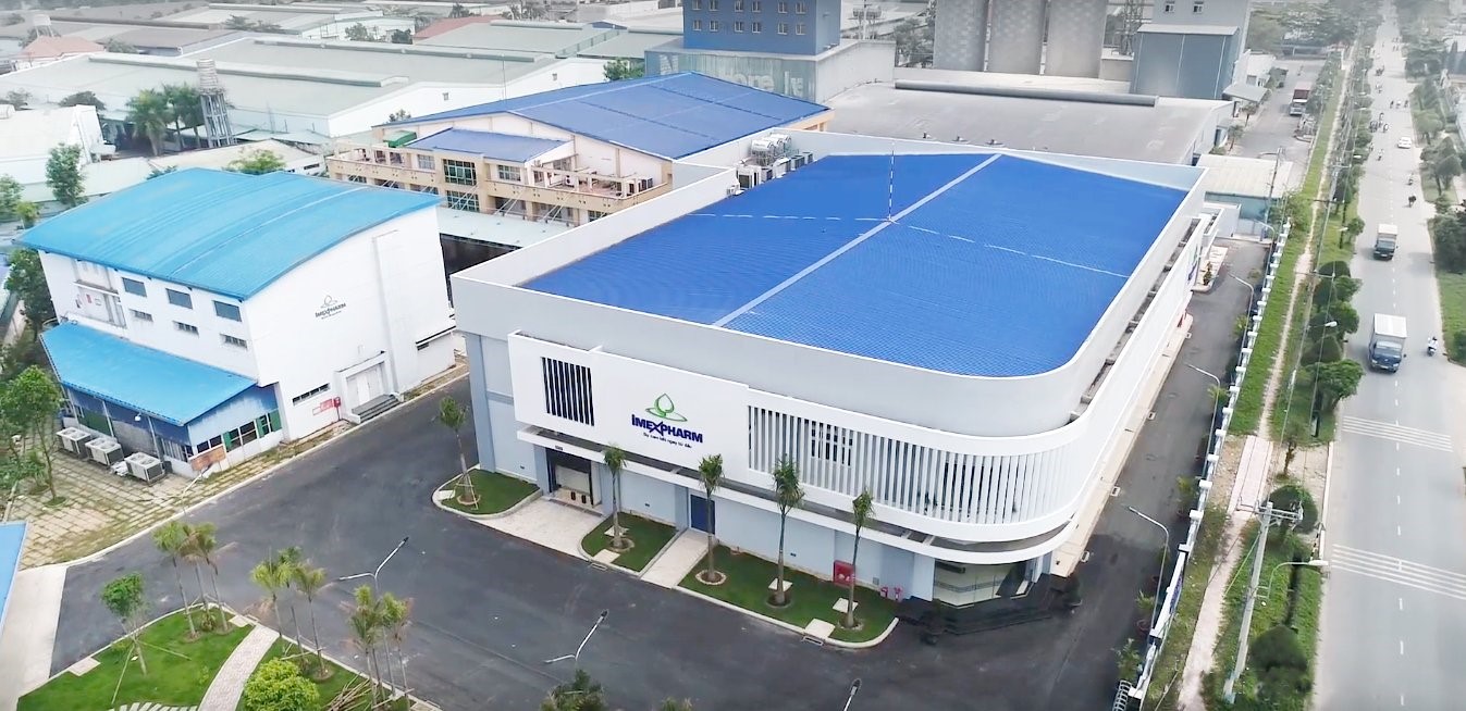 Nh&agrave; m&aacute;y kh&aacute;ng sinh c&ocirc;ng nghệ cao IMP2 đạt chuẩn EU-GMP của Imexpharm. Nguồn: Imexpharm.