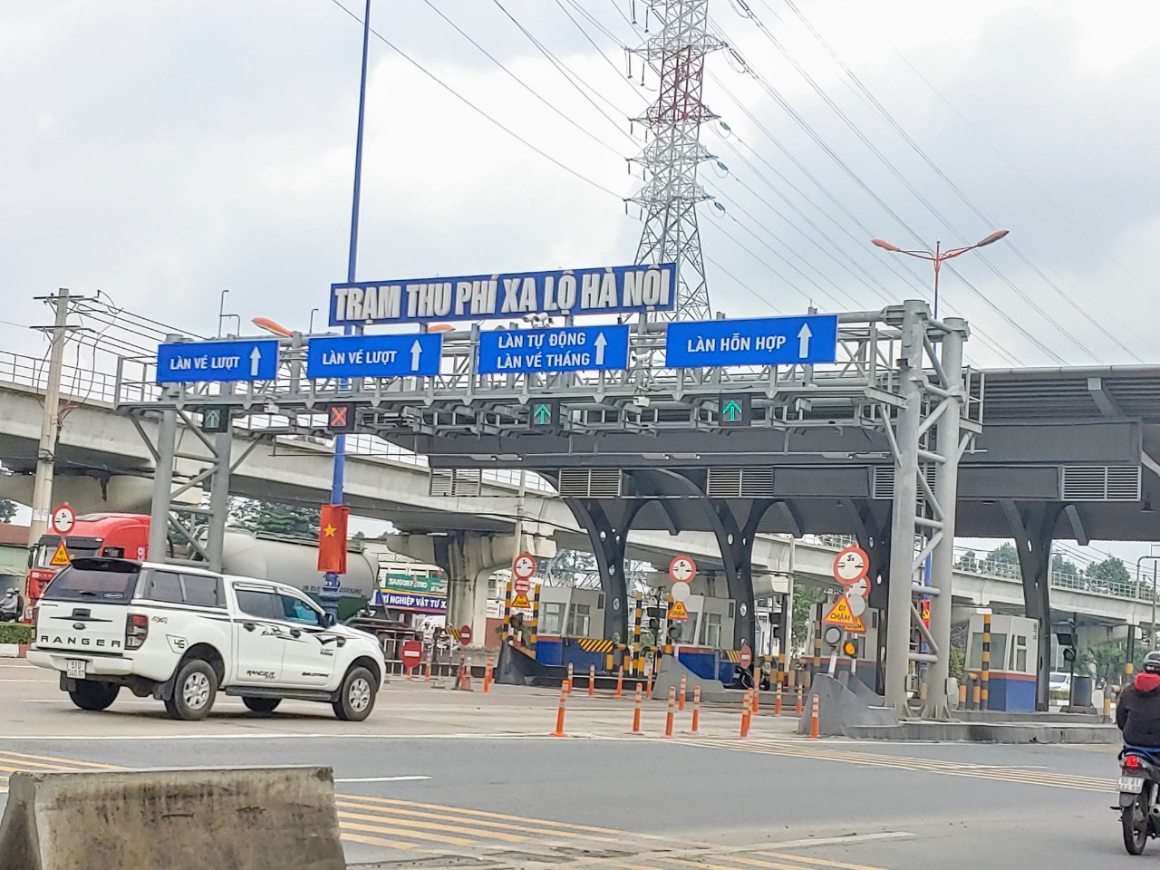 Đề xuất tốc độ tối đa qua trạm thu phí BOT tại TP.HCM là 30 km/h - Ảnh minh họa.