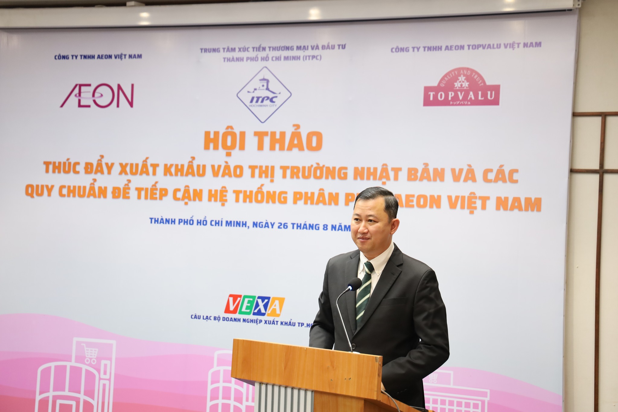 &Ocirc;ng Trần Ph&uacute; Lữ, Gi&aacute;m đốc ITPC&nbsp; ph&aacute;t biểu tại hội thảo 