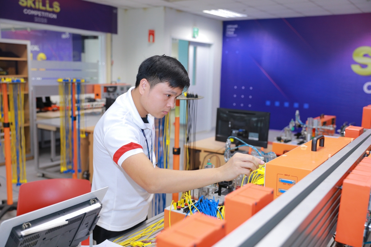 Cuộc thi tay nghề Samsung Việt Nam do SATTI tổ chức.