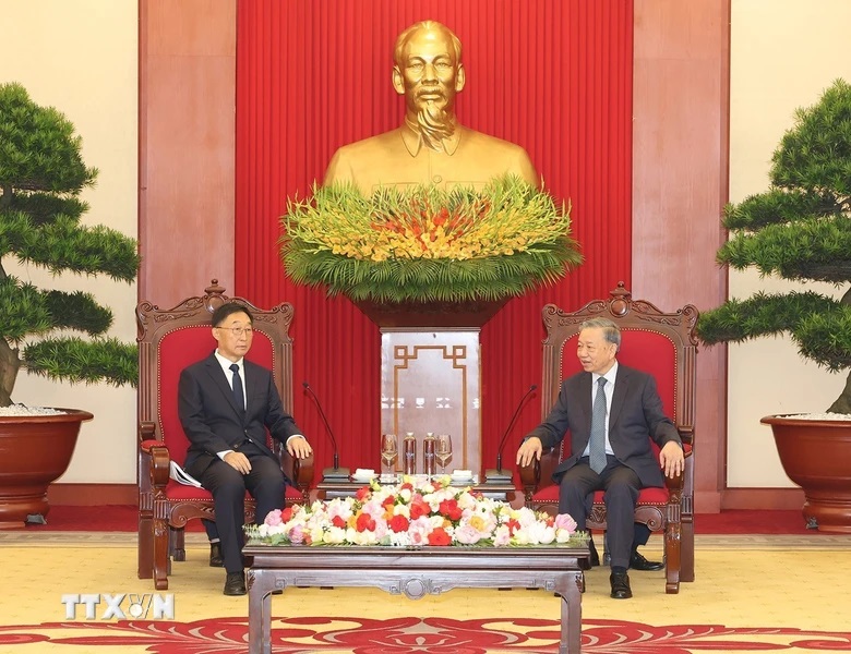 Quang cảnh cuộc tiếp. Ảnh: TTXVN