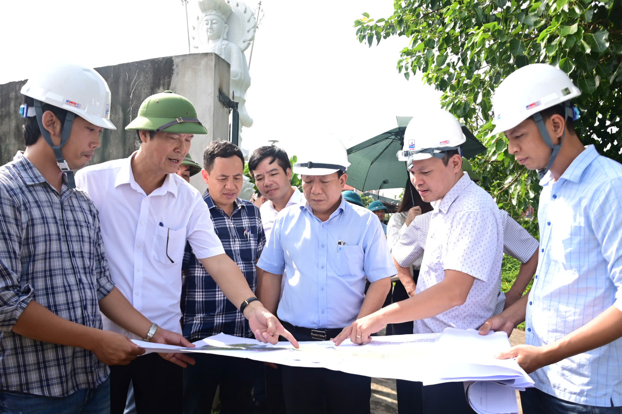 Phó Chủ tịch UBND TP. Hải Phòng Nguyễn Đức Thọ đề nghị Ban Quản lý dự án tập trung cao để khởi công dự án đường vành đai 2 vào tháng 11/2024
