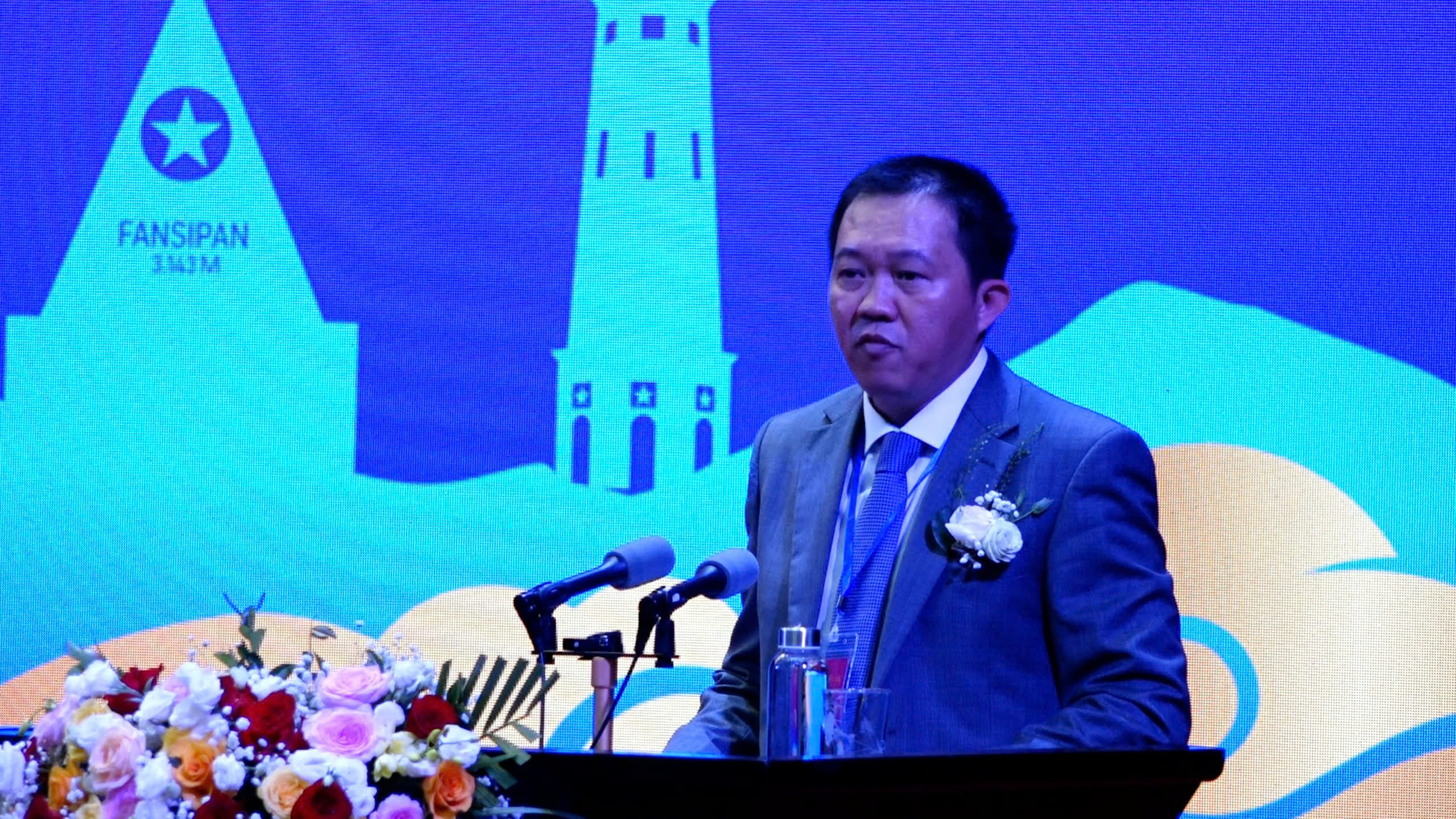 &Ocirc;ng Nguyễn Như Hiếu, Cục trưởng Cục Ngoại vụ, Bộ Ngoại giao chia sẻ về cơ hội hợp t&aacute;c đầu tư giữa Việt Nam v&agrave; Th&aacute;i Lan. Ảnh: Trần Sơn.