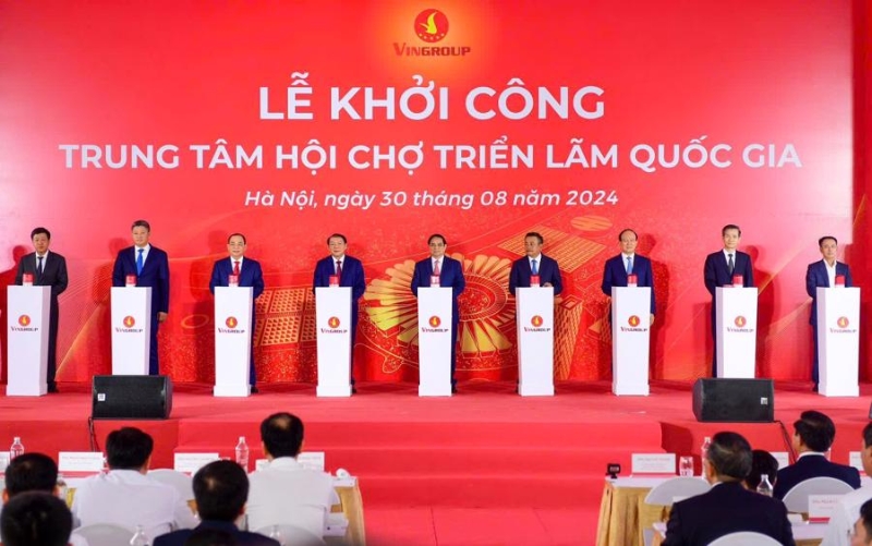 Construction of world-class exhibition center kicks off in Hanoi