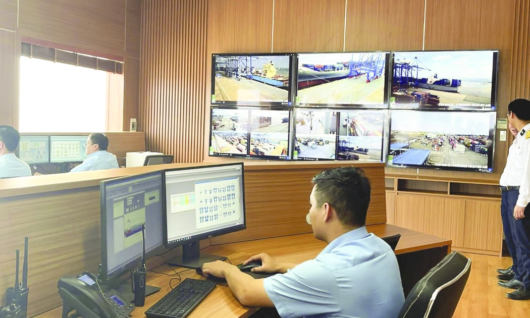Các dịch vụ tại cảng biển đang được Hải Phòng thực hiện số hóa đồng bộ, hiệu quả