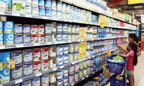 Đề xuất danh mục sữa cho trẻ em dưới 6 tuổi thuộc diện kê khai giá