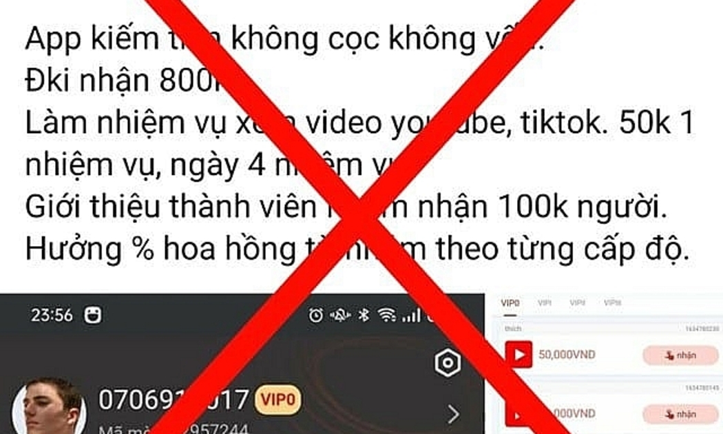 Mất tiền tỷ vì việc nhẹ lương cao theo dõi, thả tim tiktok, nghe nhạc - Ảnh minh họa.