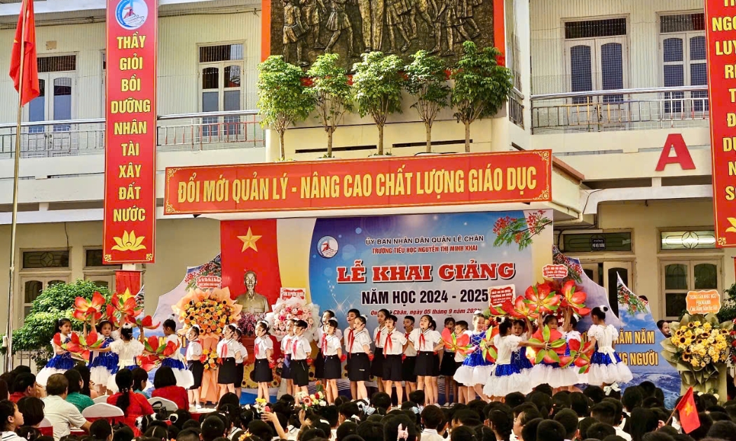 Hải Phòng chỉ đạo các trường tổ chức lễ khai giảng ngắn gọn, ý nghĩa