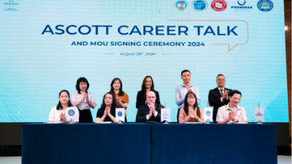 Ascott Vietnam hosts career talk and signs MoU with leading Hanoi universities