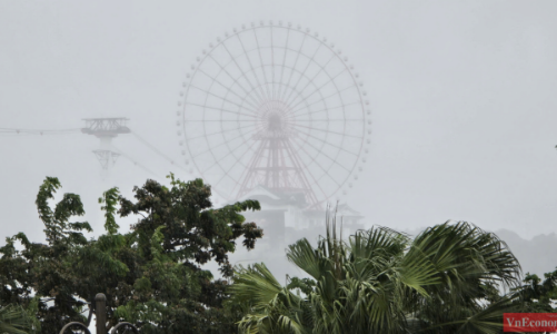 [Phóng sự ảnh] Bão Yagi đã tiến sát bờ biển Quảng Ninh