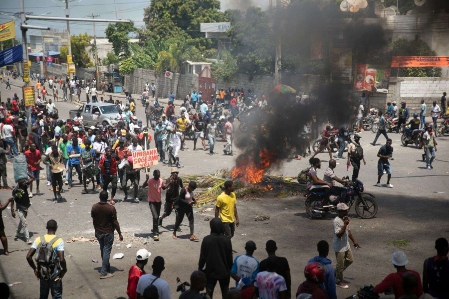 Haiti những ng&agrave;y bạo động.