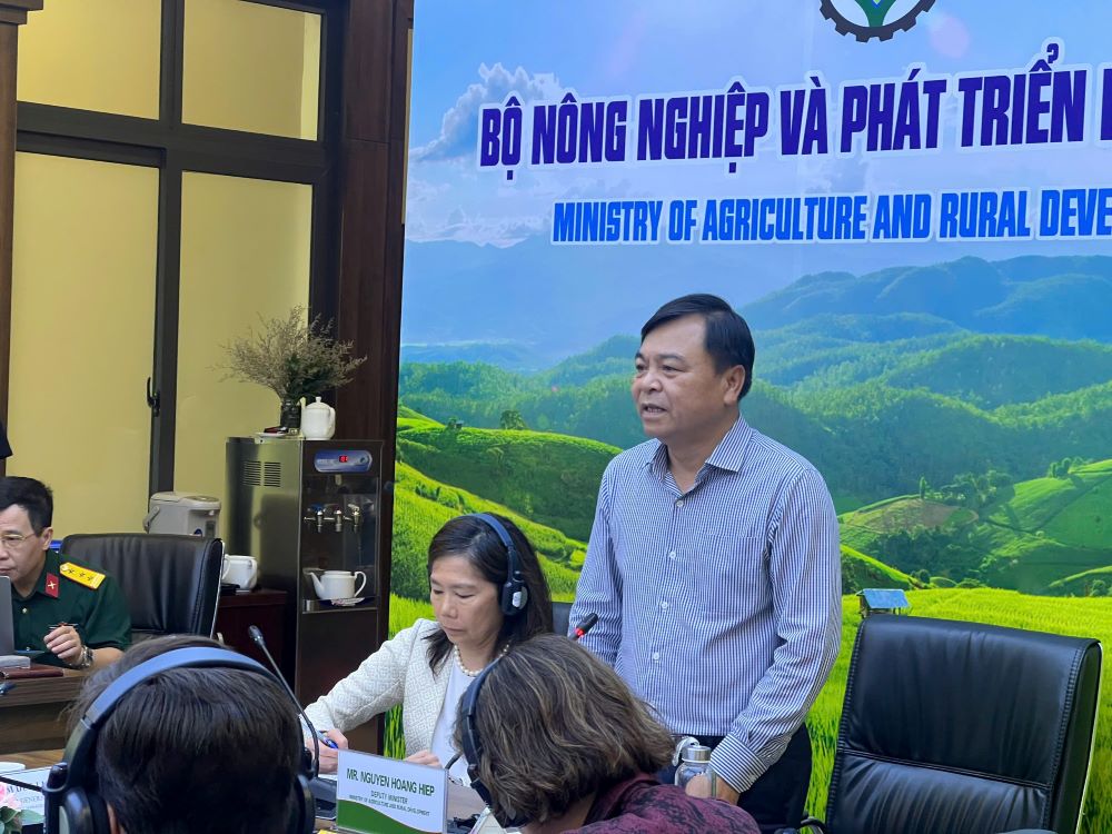 Thứ trưởng Nguyễn Hoàng Hiệp: 