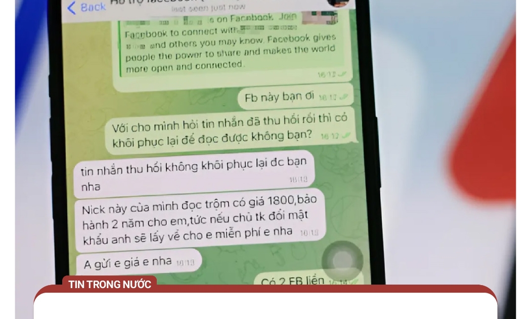 Cảnh giác lừa đảo bằng dịch vụ đọc trộm tin nhắn trên mạng xã hội - Ảnh minh họa.