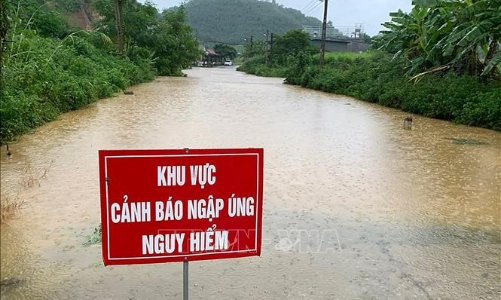 Cảnh báo các tỉnh, thành phố có nguy cơ ngập lụt vùng trũng