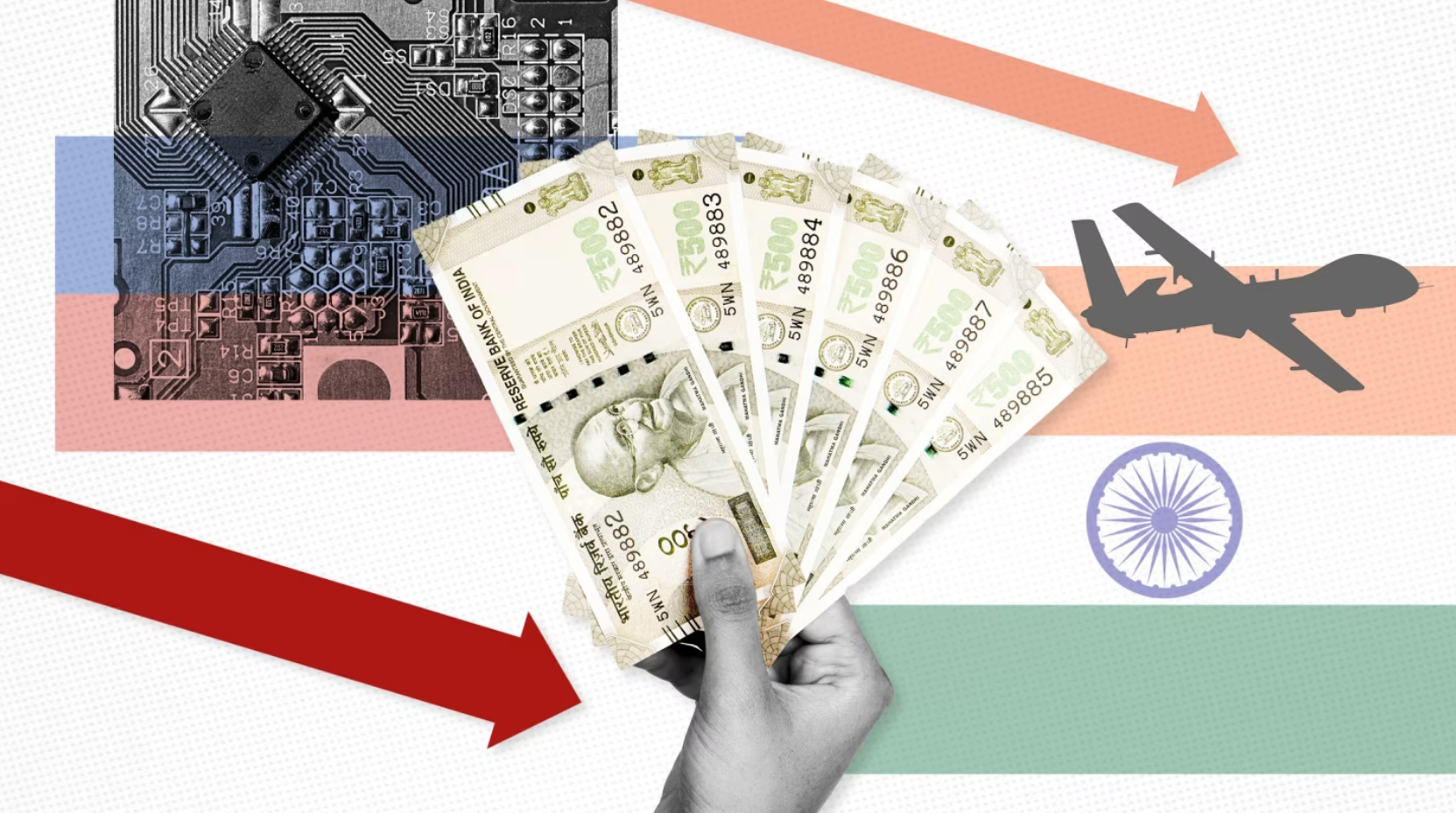 Tổng kim ngạch thương mại Nga-Ấn Độ đạt mức cao nhất mọi thời đại 66 tỷ USD trong năm tài chính 2023-2024 - Ảnh: FT