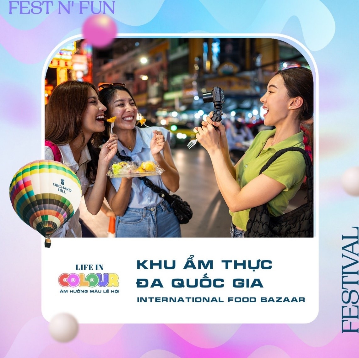 Kh&aacute;m ph&aacute; m&oacute;n ngon chuẩn vị của 7 quốc gia tại trạm 