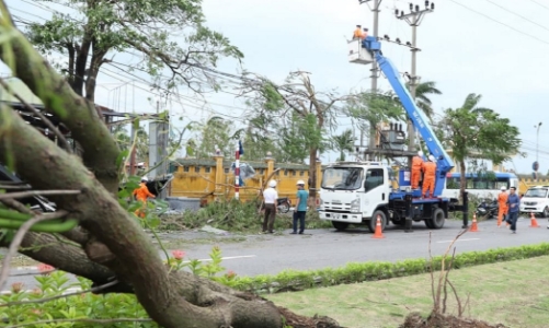 3 tỉnh, thành phố đã cơ bản được cấp điện trở lại