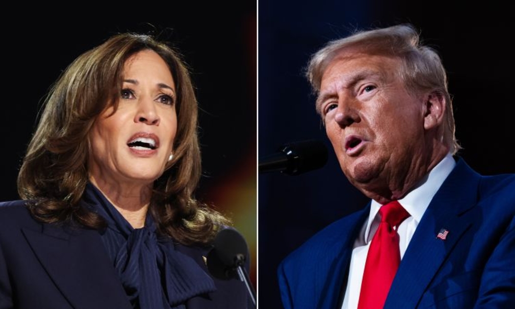 Phó Tổng thống Kamala Harria và Cựu Tổng thống Donald Trump - Ảnh: Getty Images