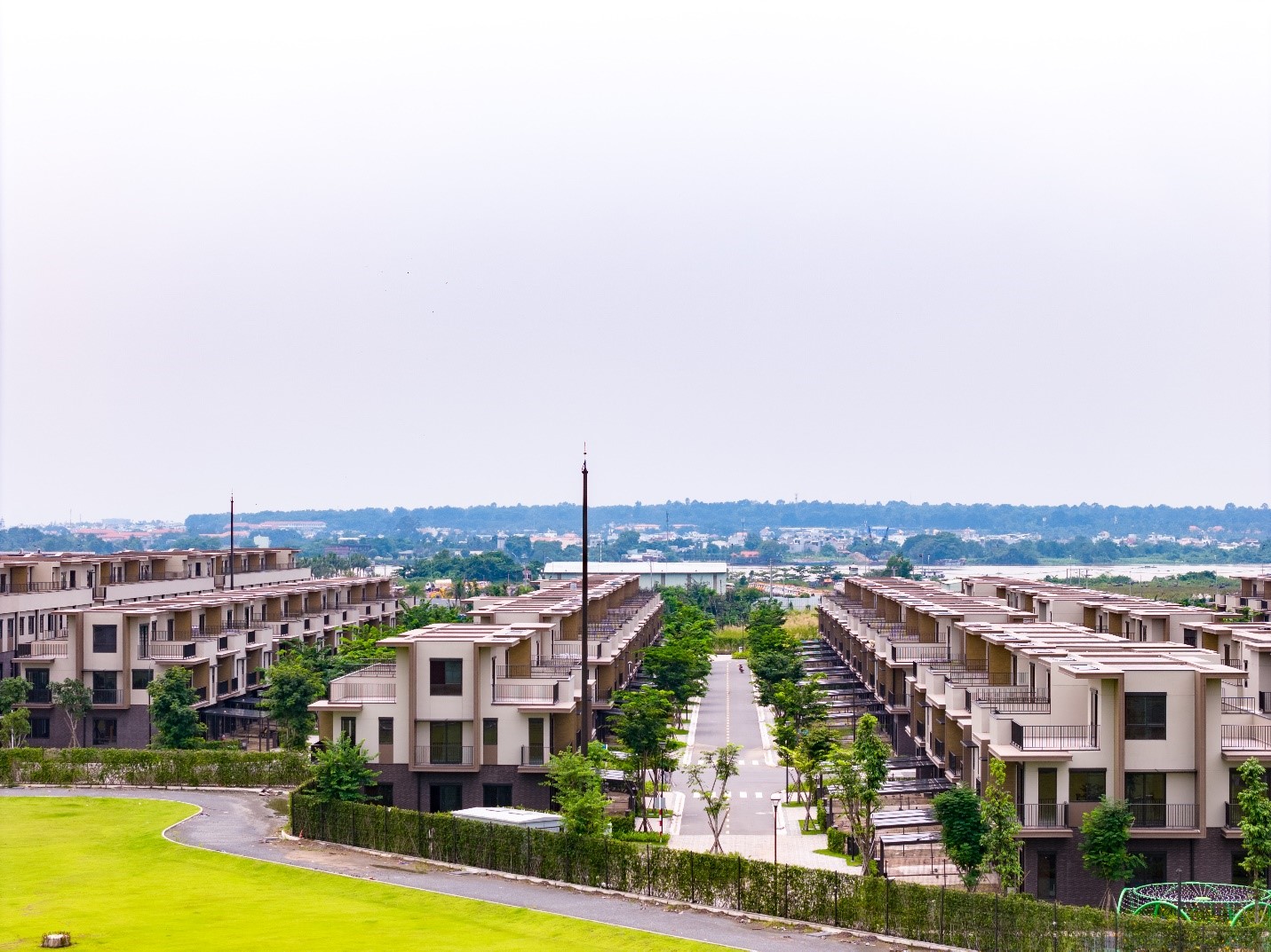 Izumi City giai đoạn 1 đã hoàn thiện.