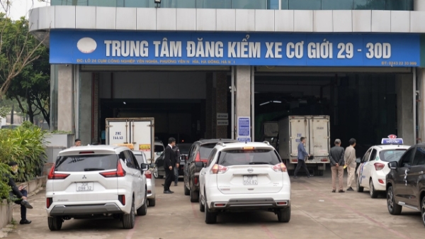 Nhiều trung tâm đăng kiểm phía Bắc đóng cửa do ảnh hưởng của bão số 3