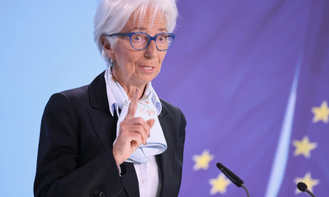 Chủ tịch ECB Christine Lagarde - Ảnh: Bloomberg.